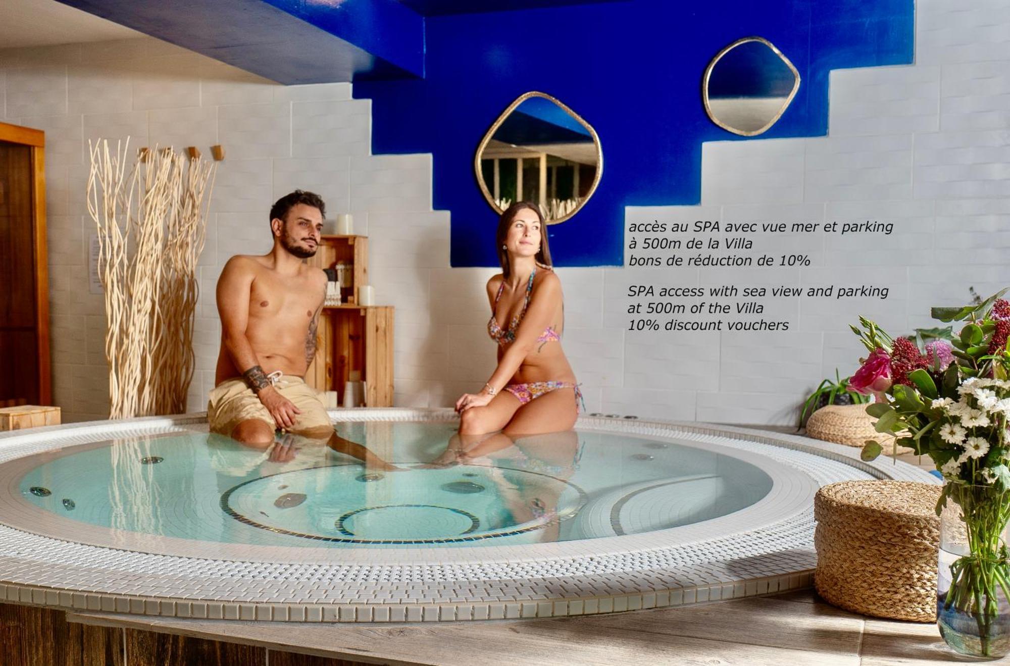 Blue Summer Vibes Mini Studio For Two, Ac, Parking, Beach At 50M, Spa Access -2 ラシオタ エクステリア 写真